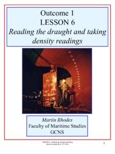 stability topic 2.1.6 reading the draught and taking density readings pdf 225x300