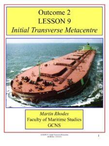stability topic 3 2.9 initial transverse metacentre pdf 225x300